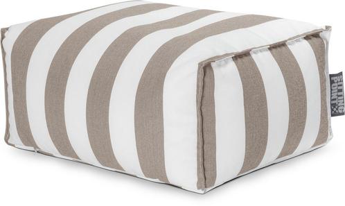 Outdoor Poef Santorin Roll - Taupe, Huis en Inrichting, Banken | Voetenbanken en Poefen, Verzenden
