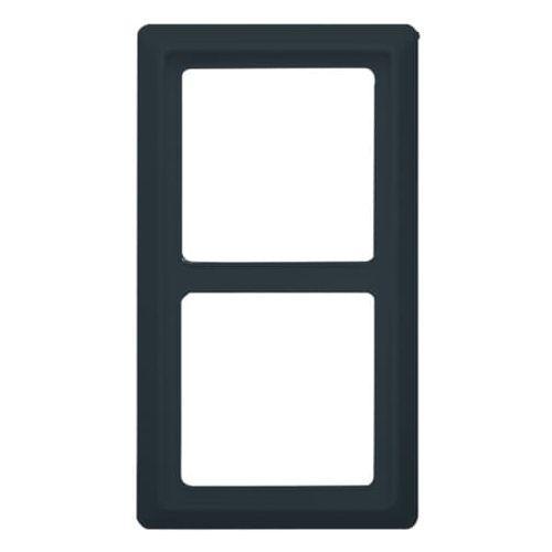 Busch Jaeger 2-voudig afdekraam voor wandcontactdoos, Doe-het-zelf en Verbouw, Elektra en Kabels, Nieuw, Ophalen of Verzenden