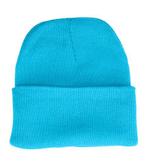 Beanie muts - Basic unisex - Aqua Blauw, Nieuw