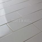 Wandtegel 10thirty 10x30 cm licht grijs glans wandtegel, Nieuw, Ophalen of Verzenden, 10 m² of meer, Wandtegels
