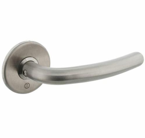 Intersteel Deurkruk / Deurklink Sabel/Slank op rozet met, Doe-het-zelf en Verbouw, Hang- en Sluitwerk, Nieuw, Ophalen of Verzenden