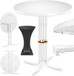 Statafel - Bartafel - Partytafel - 70 cm- Wit - KESSER®, Verzenden, Zo goed als nieuw