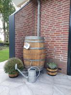 Regenton Wiskyvat Dompelvat Wijnvat Kuip Bloembak Plantenbak, Tuin en Terras, Regentonnen, Nieuw, Met pomp, 150 liter of meer