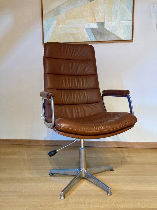 Artifort - Geoffrey D. Harcourt - Bureaustoel - Leder,, Antiek en Kunst, Antiek | Meubels | Stoelen en Banken