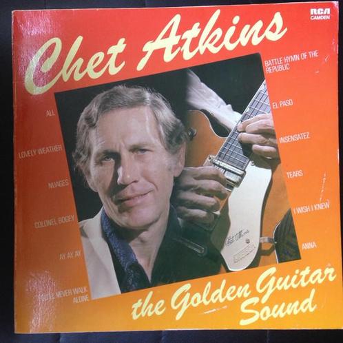 LP gebruikt - Chet Atkins - The Golden Guitar Sound, Cd's en Dvd's, Vinyl | Rock, Zo goed als nieuw, Verzenden