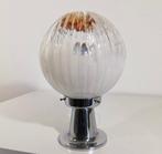 Tafellamp - Ruimtevaartontwerp - Artistiek glas - Verchroomd, Antiek en Kunst