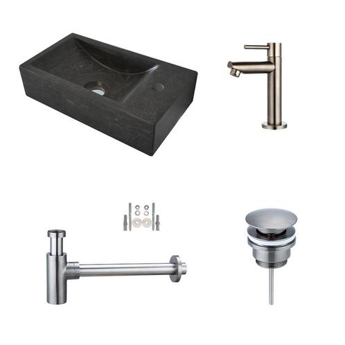 Sani Royal Fonteinset Hardstenen Recto met Kraan,, Tuin en Terras, Waterpartijen en Fonteinen