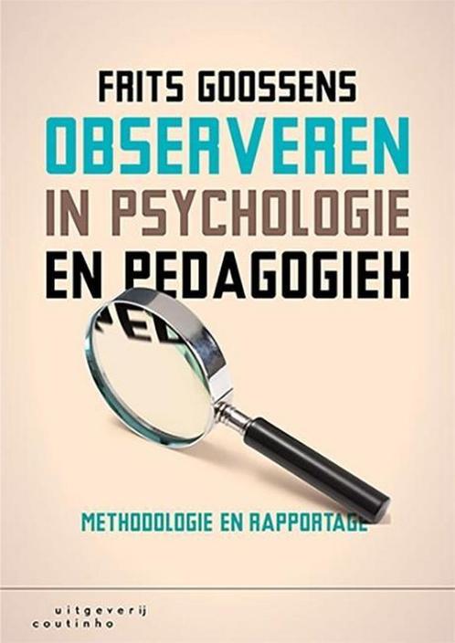 9789046906200 Observeren in psychologie en pedagogiek, Boeken, Schoolboeken, Zo goed als nieuw, Verzenden