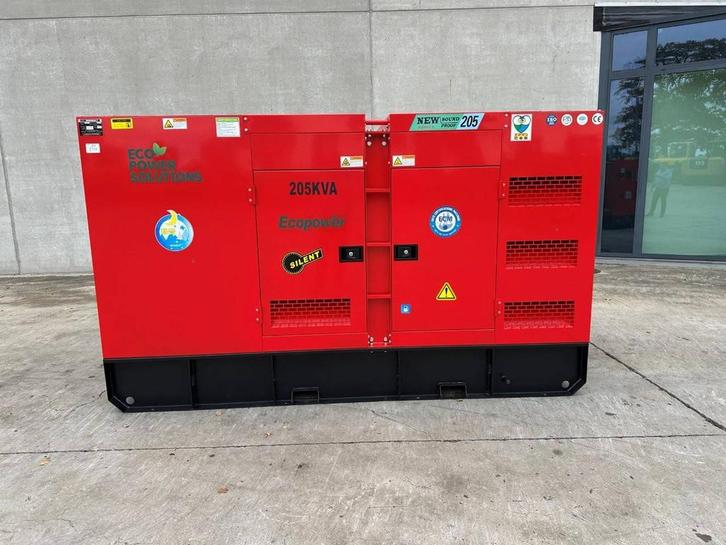 Veiling: Generator Ashita AG3-205R Diesel 205 kVA 2025 Nieuw, Zakelijke goederen, Machines en Bouw | Aggregaten, Ophalen