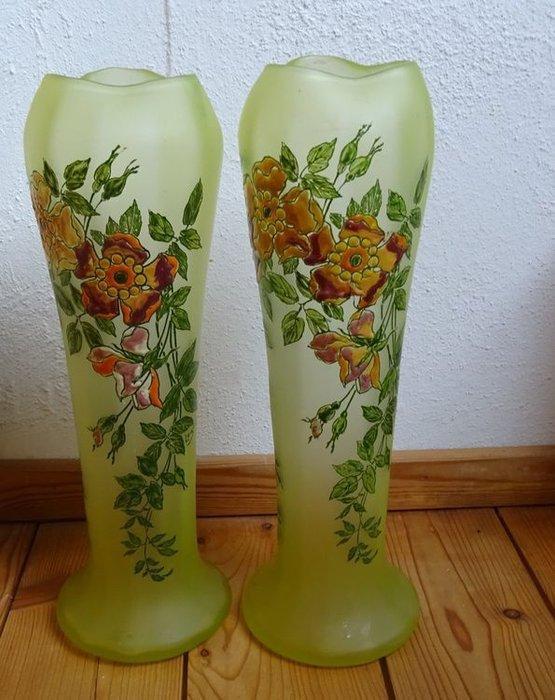 Legras & Cie. - Vaas - Glas, Antiek en Kunst, Antiek | Glas en Kristal