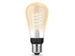 Veiling - Philips Hue gloeidraad Edison lamp ST64 - warm wit, Nieuw