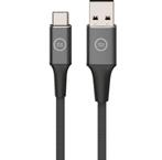 BlueBuilt USB-A to USB-C Cable 1.5m Nylon Black, Ophalen of Verzenden, Zo goed als nieuw