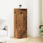 vidaXL buffetkast 36x35,5x103,5 cm bewerkt hout oud, Minder dan 50 cm, Verzenden, 100 tot 150 cm, Nieuw