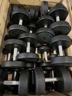 Technogym 4-50kg Urethane Dumbbell Set + 2 racks free, Sport en Fitness, Gebruikt