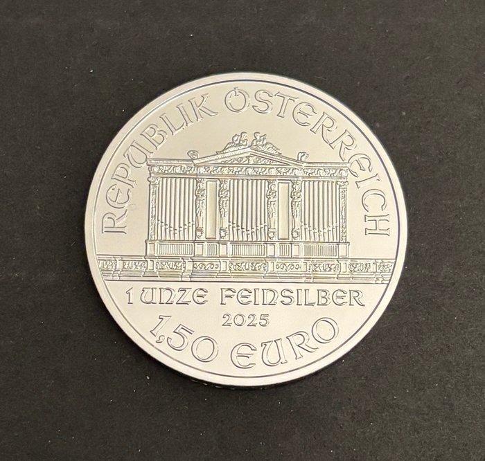 Oostenrijk. 1 1/2 Euro 2025 Wiener Philharmoniker (Zonder, Postzegels en Munten, Munten | Europa | Euromunten