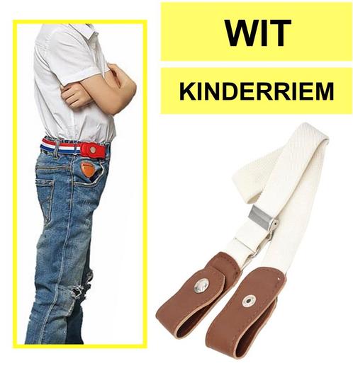 Fako Fashion® - Kinderriem Zonder Gesp - Gespvrije Riem, Kleding | Dames, Riemen en Ceinturen, Verzenden