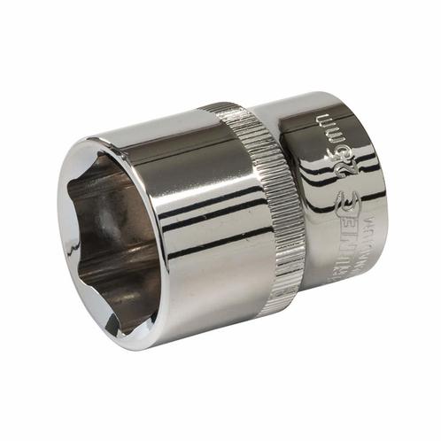 Silverline Zeskantige dop - chroom vanadium - 25 mm - roe..., Doe-het-zelf en Verbouw, Gereedschap | Handgereedschap, Nieuw, Ophalen of Verzenden