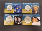 Nederland. 5 Euro / 10 Euro 2002/2004 (4 coincards)