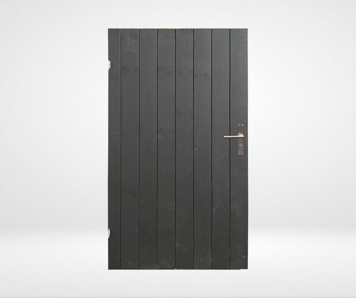 Tuinpoort Channelsiding Zwart, Tuin en Terras, Tuinpoorten, Ophalen of Verzenden