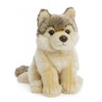WNF pluche wolf knuffel 15 cm - Knuffel wolven, Kinderen en Baby's, Speelgoed | Knuffels en Pluche, Nieuw, Ophalen of Verzenden