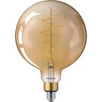 Philips G200 Led Gigantische Filament Globe Goud E27 6.5W, Verzenden, Nieuw, Overige typen
