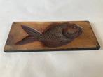 Antieke zeebrasem wagashi-mal - Hout - Japan - Shwa periode