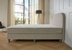 ACTIE! Boxspring Athene 180 200 Beige, Huis en Inrichting, Verzenden, Beige, 180 cm, 200 cm