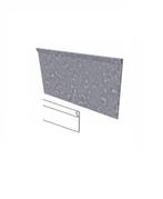 Verzinkt staal kantopsluiting geplet 230x0,3x39cm, Tuin en Terras, Bielzen en Borders, Overige materialen, 25 tot 50 cm, Minder dan 25 cm