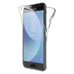 Galaxy J7 (2017) 360° Full Cover Transparant TPU Hoesje, Telecommunicatie, Mobiele telefoons | Hoesjes en Frontjes | Samsung, Nieuw