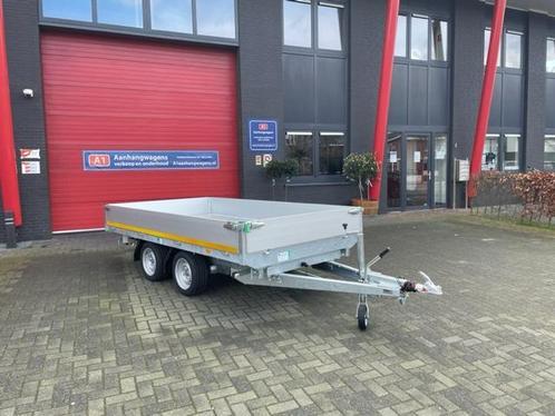 kippen, kiepen of kantelen doet deze aanhanger aan 3 zijden, Auto diversen, Aanhangers en Bagagewagens, Nieuw