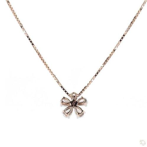 Hanger - 14 karaat Roségoud - 1.84ct. tw. Diamant, Sieraden, Tassen en Uiterlijk, Antieke sieraden