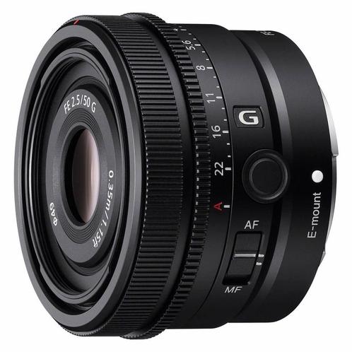 Sony FE 50mm f/2.5 G objectief (SEL50F25G) - Tweedehands, Audio, Tv en Foto, Fotografie | Lenzen en Objectieven, Standaardlens