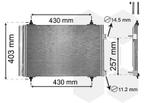 LUCHTCONDENSATOR VOOR CITROEN BERLINGO 7_ 2008-2012 6455CX, Ophalen of Verzenden, Nieuw