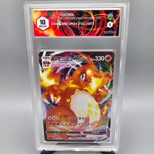 Charizard Vmax (Full Art) Graded card - Graad 10, Hobby en Vrije tijd, Verzamelkaartspellen | Pokémon