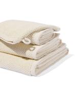 HEMA Handdoek 2e kans recycled katoen ecru 2+1 gratis, Verzenden, Nieuw