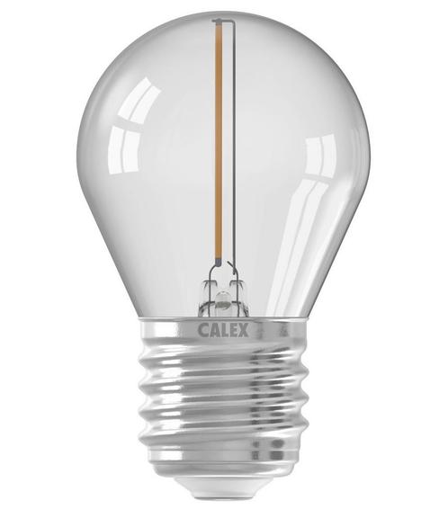 Calex LED Kogellamp E27 1W 55lm 1800K Helder G45 Niet-Dim..., Huis en Inrichting, Lampen | Overige, Nieuw, Ophalen of Verzenden