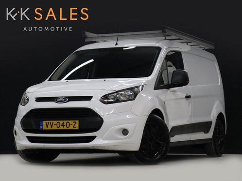 Ford Transit Connect 1.6 TDCI L2 Trend, Auto's, Bestelauto's, Onderhoudsboekje, Lease, Zwart, Handgeschakeld, Wit, Financial lease