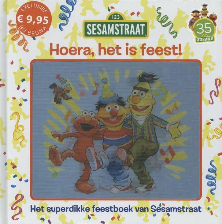Sesamstraat - Hoera het is feest! 9789086511884, Boeken, Kinderboeken | Baby's en Peuters, Gelezen, Verzenden