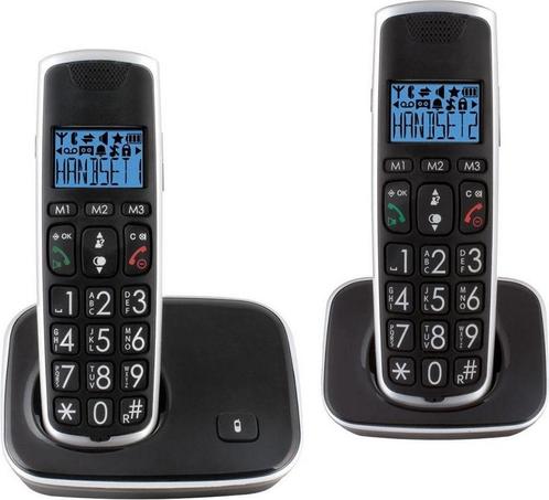 Profoon PDX-2728 Big Button DECT Telefoon, 2 stuks - groot v, Witgoed en Apparatuur, Overige Witgoed en Apparatuur, Nieuw, Verzenden