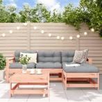 vidaXL 5-delige Loungeset massief douglashout, Tuin en Terras, Tuinsets en Loungesets, Verzenden, Nieuw, 5 zitplaatsen, Loungeset