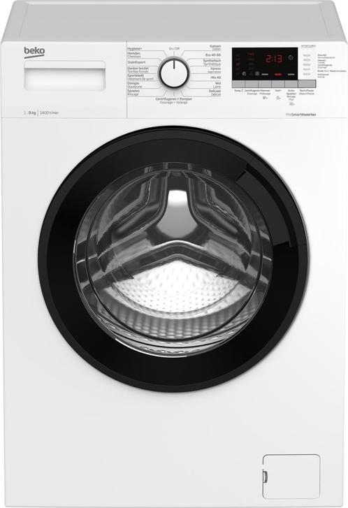 Beko Wtv87112bc1 Wasmachine 8kg 1400t, Witgoed en Apparatuur, Wasmachines, Voorlader, 85 tot 90 cm, Ophalen of Verzenden
