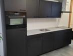 NIEUWE BRUYNZEEL Keuken LEISTEEN 300 cm / INNOVARE OUTLET, Verzenden, Zwart, Nieuw, Enkelwandige keuken