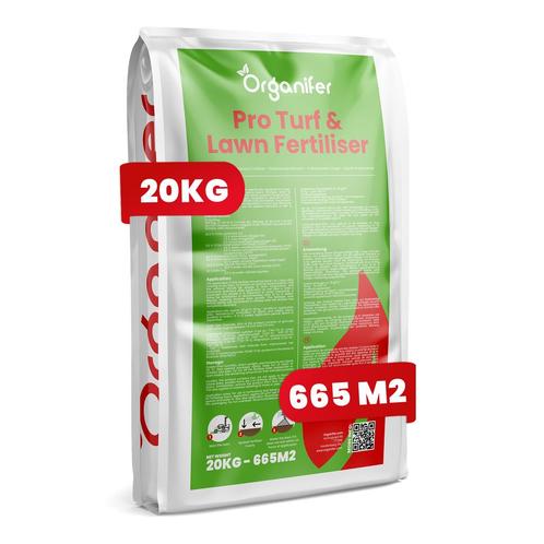 Pro Turf & Gazon Meststof - Gefaseerde Afgifte (20 kg – voor, Tuin en Terras, Aarde en Mest, Mest, Verzenden