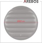Zwembad afdekking - Opblaasbaar - Grijs - Ø 167 cm - Arebos, Verzenden, Nieuw