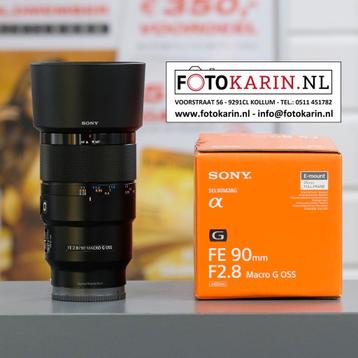 Sony FE 90mm f2.8 Macro G OSS | nieuwstaat|Foto Karin Kollum beschikbaar voor biedingen