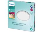 Philips SuperSlim badkamer plafondlamp - wit - rond - 15 W, Verzenden, Zo goed als nieuw