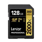 Lexar SDXC Professional UHS-II 2000x 128GB, Audio, Tv en Foto, Fotografie | Geheugenkaarten, Nieuw, Overige merken, Overige typen