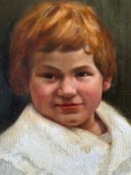 Luigi Barone (1880-1956) - Bambino dai capelli rossi
