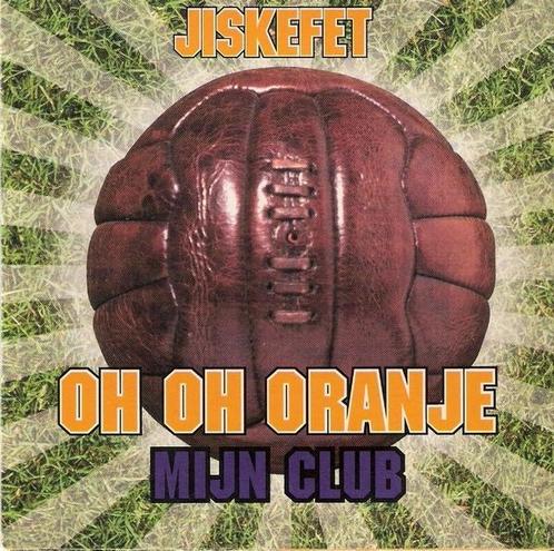 cd single card - Jiskefet - oh oh oranje mijn club, Cd's en Dvd's, Cd Singles, Zo goed als nieuw, Verzenden