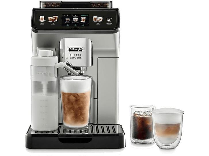 De Longhi -  Eletta Explore Ecam450.65.s  - Zilver, Witgoed en Apparatuur, Koffiezetapparaten, Nieuw, Espresso apparaat, Afneembaar waterreservoir